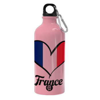 France flag, Water bottle 600ml