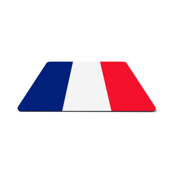 France flag, Mousepad ορθογώνιο 27x19cm