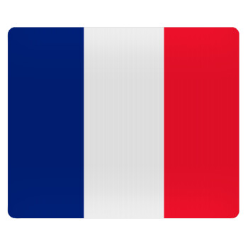 France flag, Mousepad rect 23x19cm