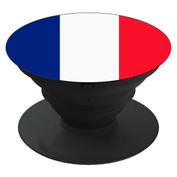 France flag, Phone Holders Stand  Μαύρο Βάση Στήριξης Κινητού στο Χέρι