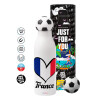 Soccer Metal mug thermos, double wall, 550ml