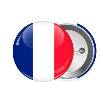 France flag, Κονκάρδα παραμάνα 7.5cm