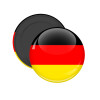 Germany flag, Μαγνητάκι ψυγείου στρογγυλό διάστασης 5cm