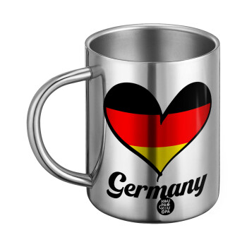 Germany flag, BIG Mug Stainless steel double wall (450ml)