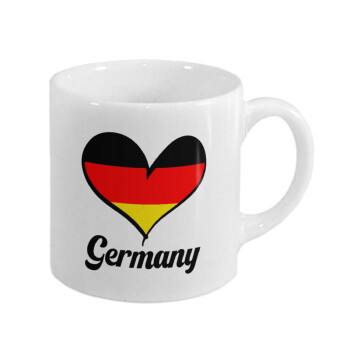 Germany flag, Κουπάκι κεραμικό, για espresso 150ml