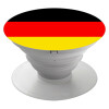 Germany flag, Pop Socket Λευκό Βάση Στήριξης Κινητού στο Χέρι