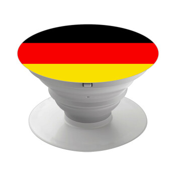 Germany flag, Phone Holders Stand  White Hand-held Mobile Phone Holder