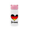 Pink stainless steel thermal flask, 320ml