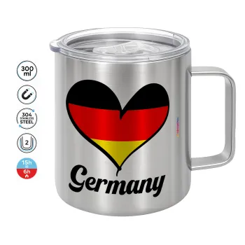 Germany flag, Mug Stainless steel double wall 300ml