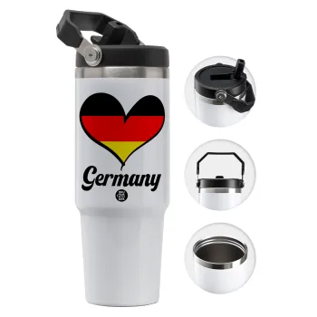 Germany flag, Θερμός Ανοξείδωτο 30oz με χερούλι