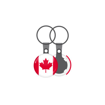 Canada flag, Μπρελόκ mini 2.5cm