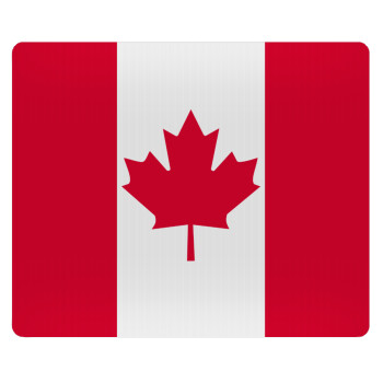 Canada flag, Mousepad ορθογώνιο 23x19cm