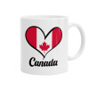 Canada flag, Κούπα, κεραμική, 330ml (1 τεμάχιο)