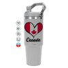 GREY Travel Tumbler with Handle 890ml
