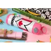 Easter candle, Childrens hot water bottle, stainless steel, with safety straw, PINK (500ml)