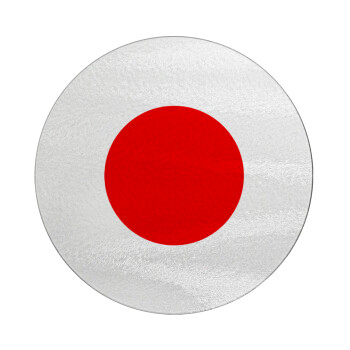 Japan flag, Επιφάνεια κοπής γυάλινη στρογγυλή (30cm)