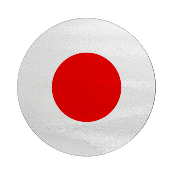 Japan flag, Επιφάνεια κοπής γυάλινη στρογγυλή (30cm)