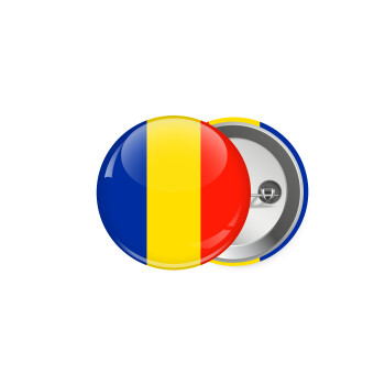 Romania flag, Κονκάρδα παραμάνα 5.9cm