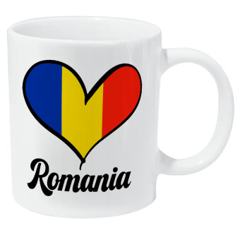 Romania flag, Κούπα Giga, κεραμική, 590ml