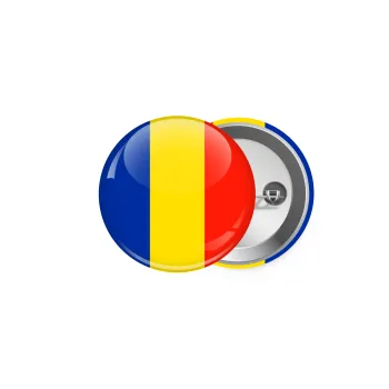 Romania flag, Κονκάρδα παραμάνα 5cm