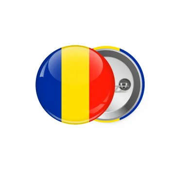 Romania flag, Κονκάρδα παραμάνα 5.9cm
