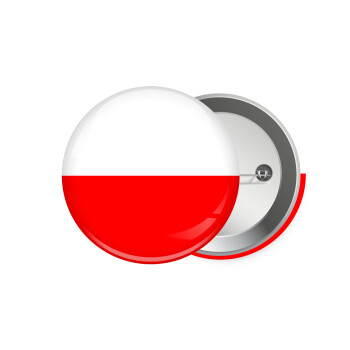 Poland flag, Κονκάρδα παραμάνα 7.5cm