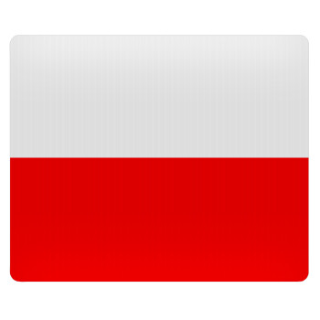 Poland flag, Mousepad ορθογώνιο 23x19cm