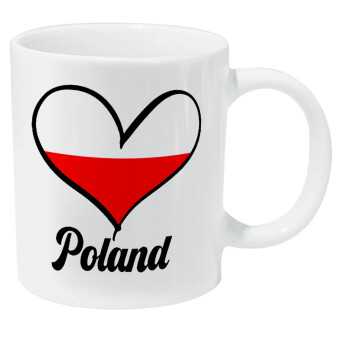 Poland flag, Κούπα Giga, κεραμική, 590ml