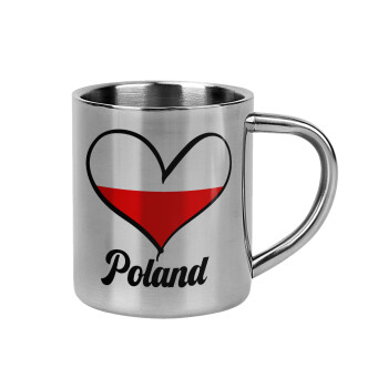 Poland flag, Κούπα Ανοξείδωτη διπλού τοιχώματος 300ml