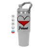 GREY Travel Tumbler with Handle 890ml