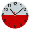 Ρολόι τοίχου γυάλινο (20cm)