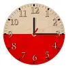 Ρολόι τοίχου ξύλινο plywood (20cm)