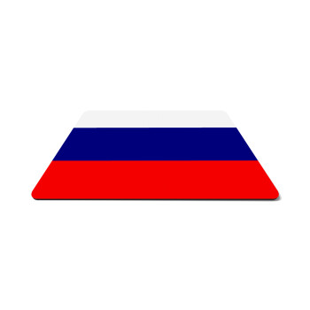 Russia flag, Mousepad ορθογώνιο 27x19cm