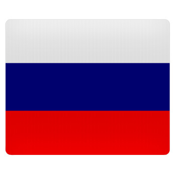 Russia flag, Mousepad ορθογώνιο 23x19cm