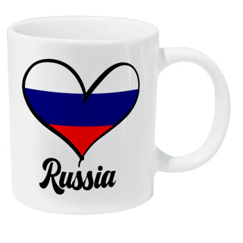 Russia flag, Κούπα Giga, κεραμική, 590ml