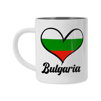 Bulgaria flag, Mug Stainless steel double wall 300ml