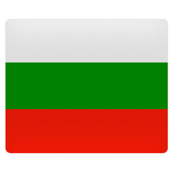 Bulgaria flag, Mousepad ορθογώνιο 23x19cm