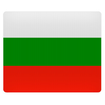 Bulgaria flag, Mousepad rect 23x19cm