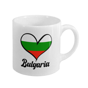 Bulgaria flag, Κουπάκι κεραμικό, για espresso 150ml