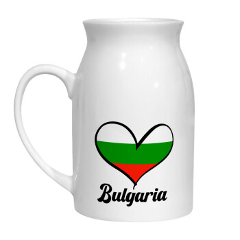 Bulgaria flag, Κανάτα Γάλακτος, 450ml (1 τεμάχιο)