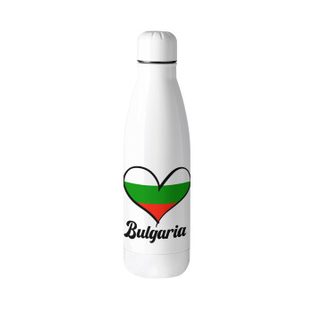 Bulgaria flag, Metal mug thermos (Stainless steel), 500ml