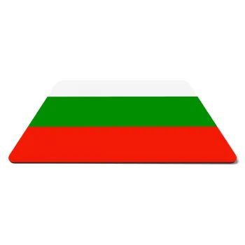 Bulgaria flag, Mousepad rect 27x19cm