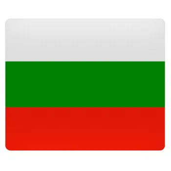Bulgaria flag, Mousepad ορθογώνιο 23x19cm