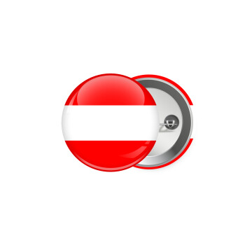 Austria flag, Κονκάρδα παραμάνα 5.9cm