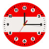 Wooden wall clock (20cm)