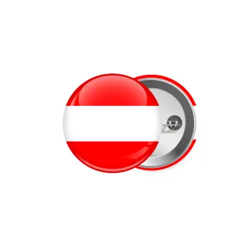Austria flag, Κονκάρδα παραμάνα 5cm