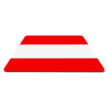 Austria flag, Mousepad rect 27x19cm