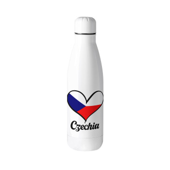 Czechia flag, Metal mug thermos (Stainless steel), 500ml