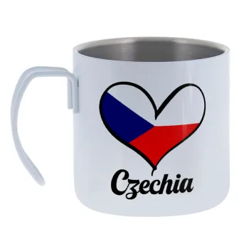 Czechia flag — Κούπα Ανοξείδωτη διπλού τοιχώματος 400ml