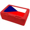 Children's cookie container RED 185x128x65mm (BPA free plastic)
